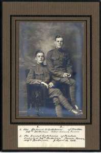Fred's brothers, Richard (Dick) and Ernest Gatehouse